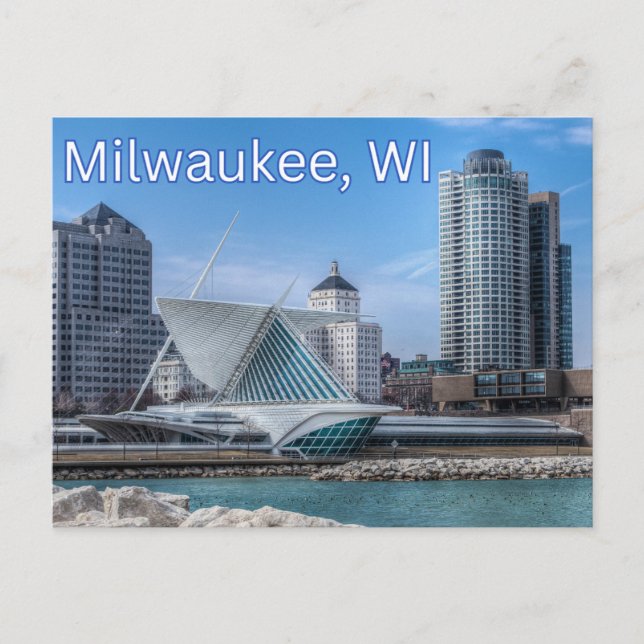 Postal WI de Milwaukee (Anverso)