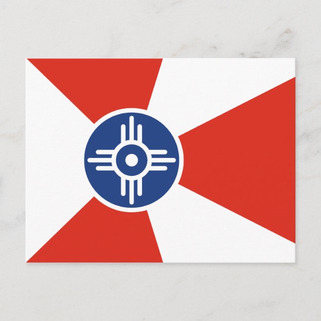 Postal Wichita, Kansas (Estados Unidos) (Anverso)