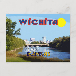 Postal Wichita, visita Kansas