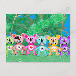 POSTAL WICKED KOALAS