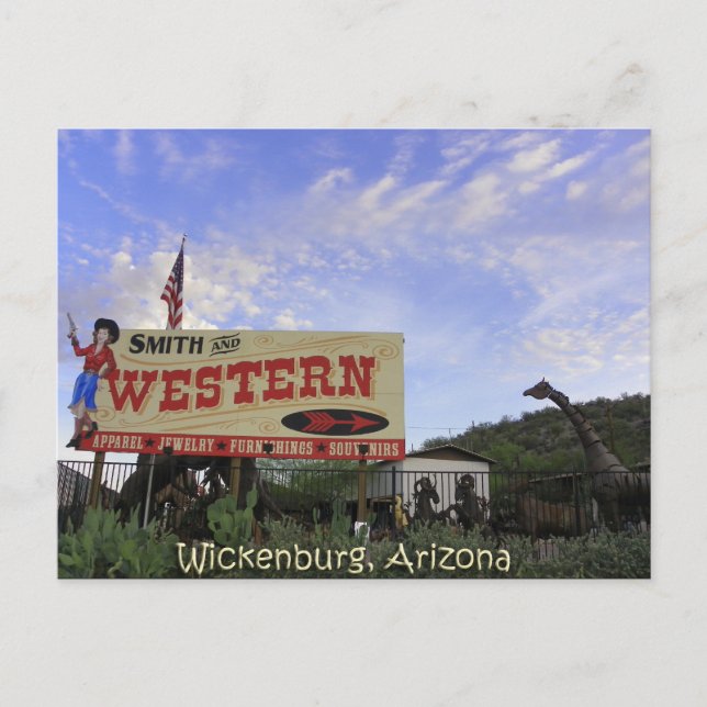 Postal Wickenburg Arizona (Anverso)