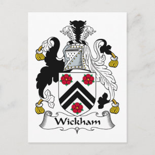Postal Wickham Family Crest