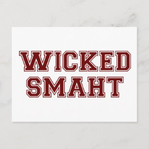 Postal Wicks Smart (Smaht) College Boston