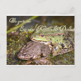 Postal Wie gewünscht: ¡Ein paar Kröten für Dich!