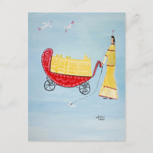 Postal Wiedergeburt (Anverso)