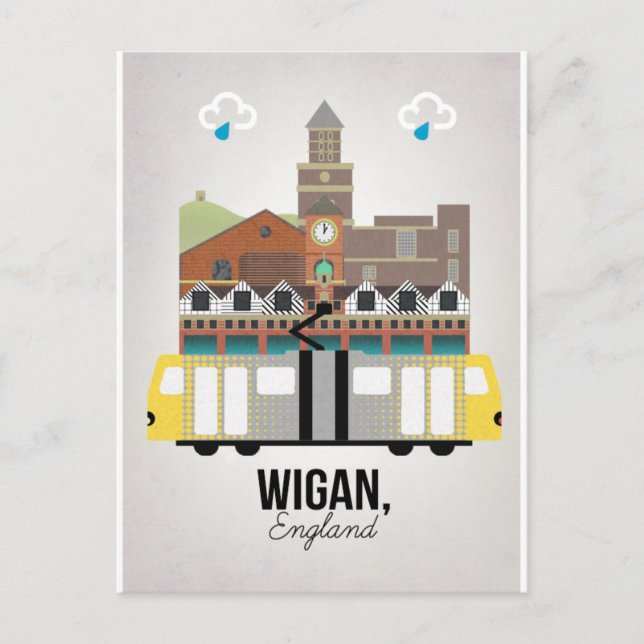 Postal Wigan (Anverso)