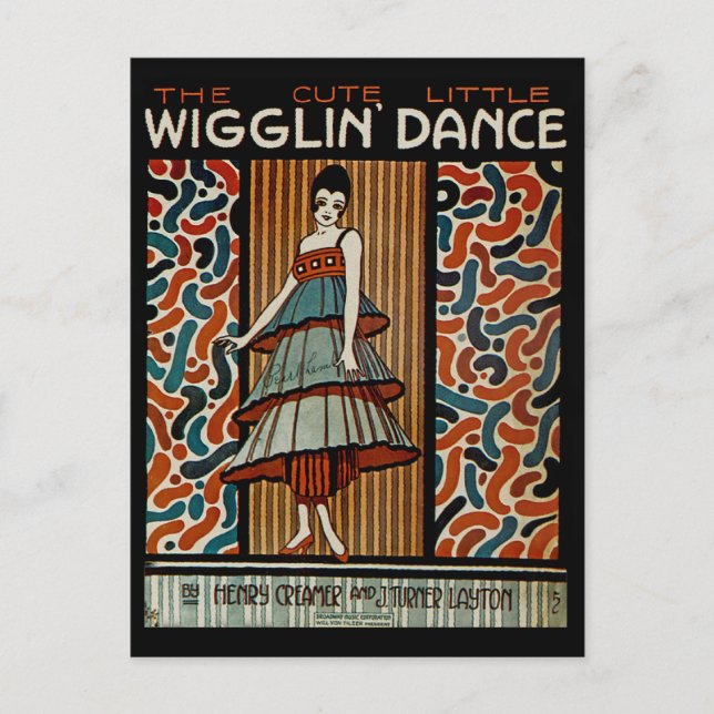 Postal Wigglin Dance (Anverso)