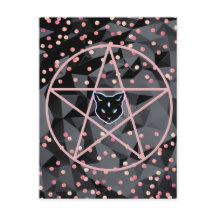 WiizyWitch Magic Witch Cosmic Cat Pentacle Magick