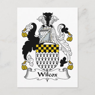 Postal Wilcox Family Crest