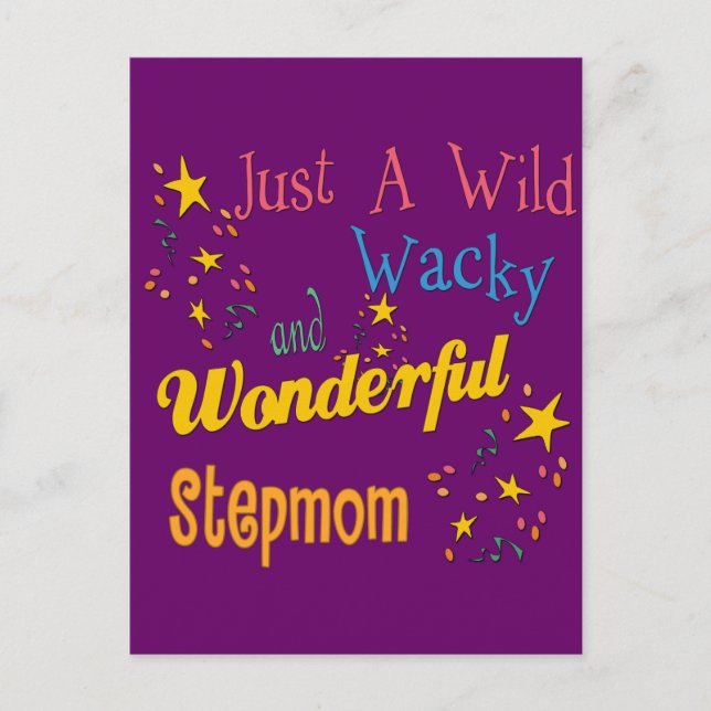 Postal Wild and Wacky Stepmom (Anverso)