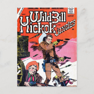 Postal Wild Bill Hickok Comic