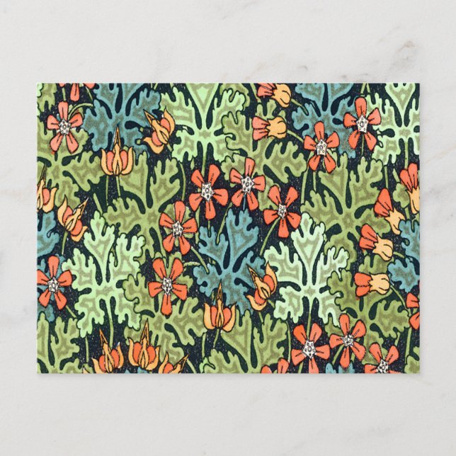 Postal Wild Geranium (Anverso)