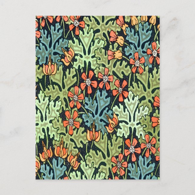 Postal Wild Geranium (Anverso)