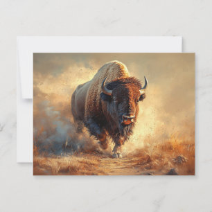 Postal Wild West Bison