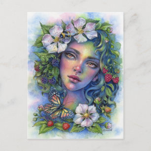 Postal Wildberry Bloom
