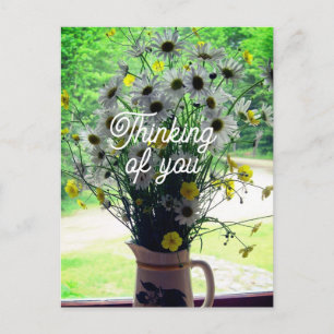 Postal Wildflowers Thinking of You