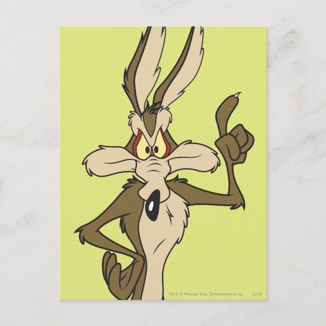 Postal WILE E. COYOTE™ Standing Tall (Anverso)