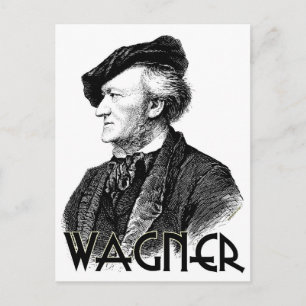 Postal Wilhelm Richard Wagner