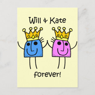 Postal Will y Kate