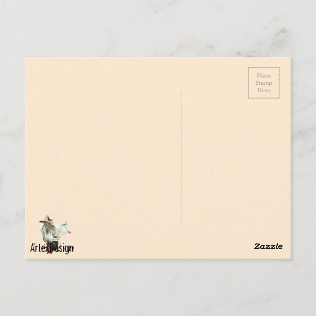 Postal ¿Will you Dance? (Reverso)