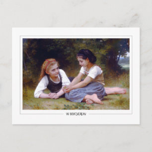 Postal William-Adolphe Bouguereau #157 - Arte fino