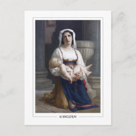 Postal William-Adolphe Bouguereau #172 - Bella Artes