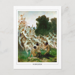 Postal William-Adolphe Bouguereau #3 - Arte fino