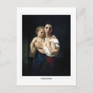 Postal William-Adolphe Bouguereau #6 - Arte fino