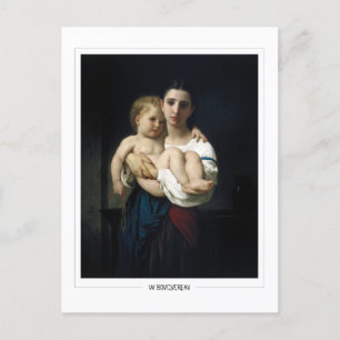 Postal William-Adolphe Bouguereau #6 - Bella Artes