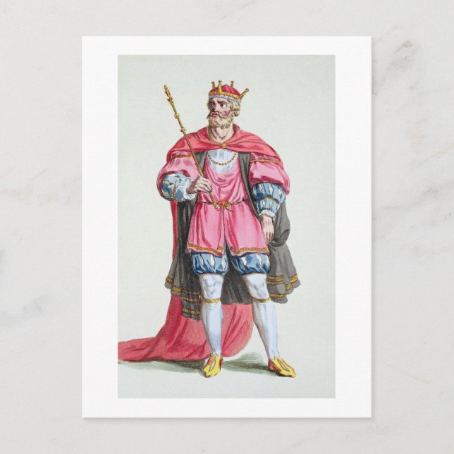 Postal William el conquistador (1027-87), de 'Receuil des (Anverso)