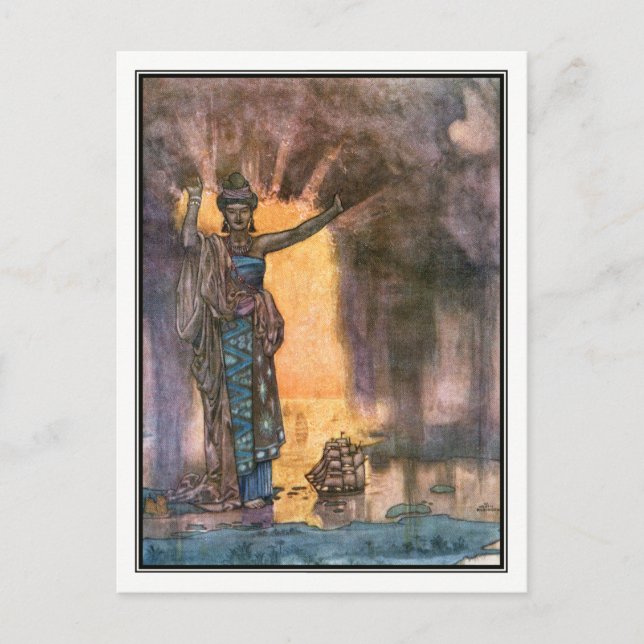 Postal William Heath Robinson - Singapur (Anverso)