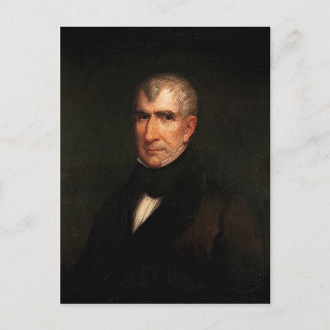 Postal William Henry Harrison (Anverso)