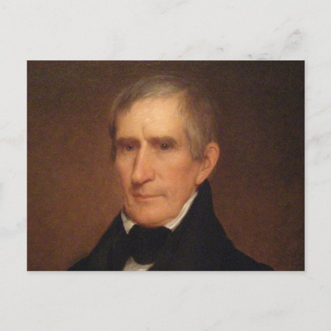 Postal William Henry Harrison (Anverso)