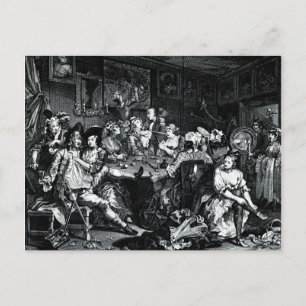 Postal William Hogarth Art