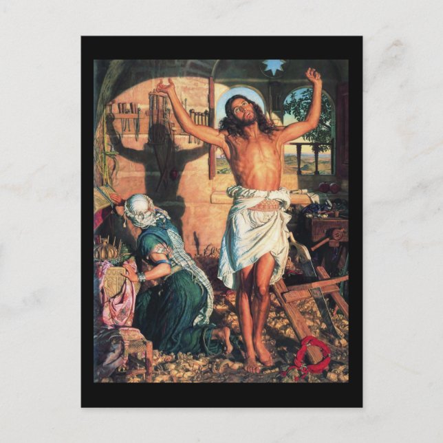 Postal William Holman cazó la sombra de la muerte (Anverso)