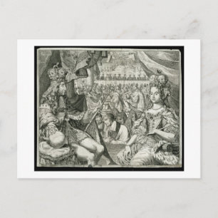 Postal William III (1650-1702) y Mary II (1662-94) King
