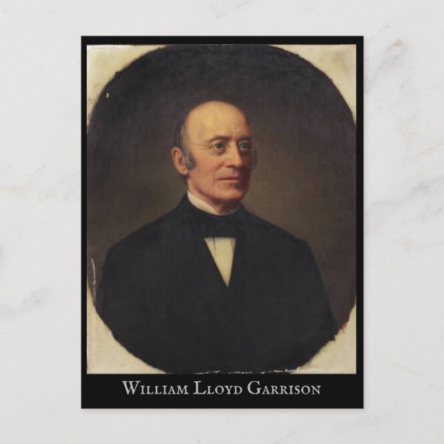 Postal William Lloyd Garrison (Anverso)