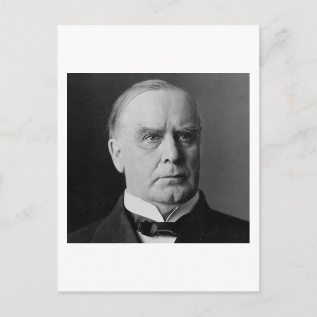 Postal William Mckinley (Anverso)