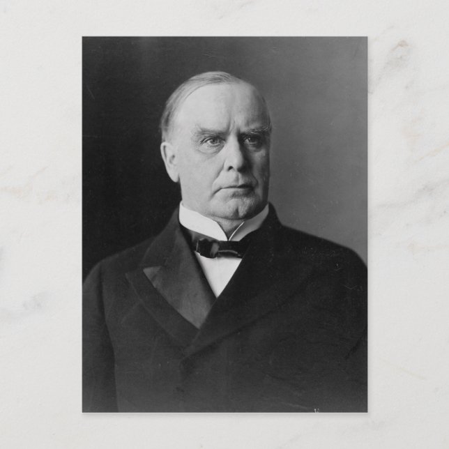Postal William McKinley (Anverso)