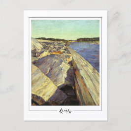 Postal William Merritt Chase #121 - Postcard Bella Artes