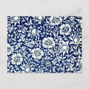 Postal William Morris - Blue Mallow