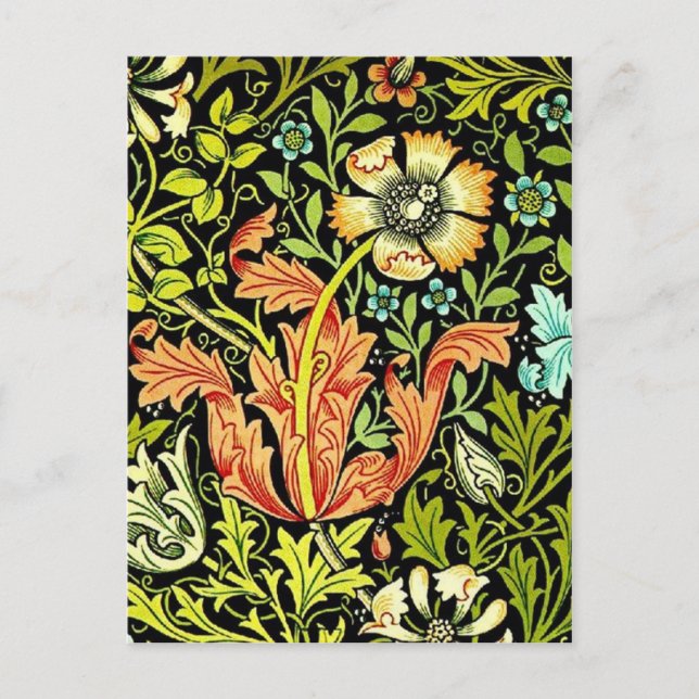 Postal William Morris “Compton” (Anverso)