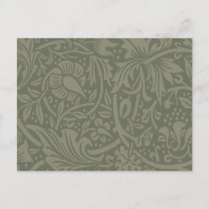 Postal William Morris Daffodil Fondo de pantalla Floral