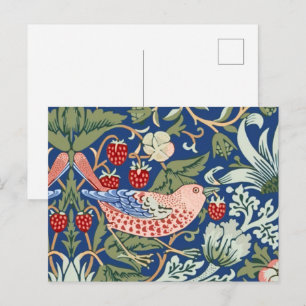Postal William Morris Fruta Robada Coral Marina
