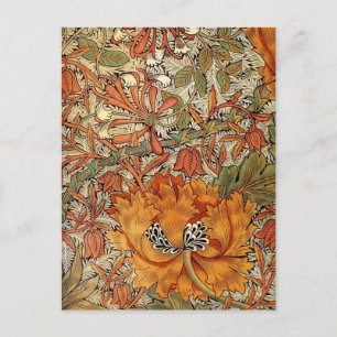 Postal William Morris Honeysuckle