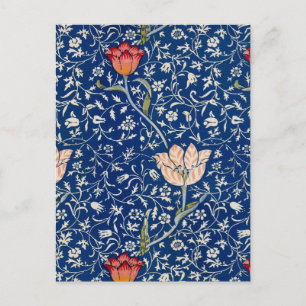 Postal William Morris Medway Blue Floral