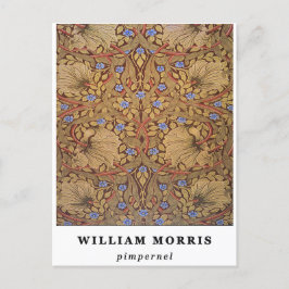 Postal William Morris Pimpernel