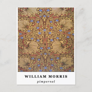 Postal William Morris Pimpernel