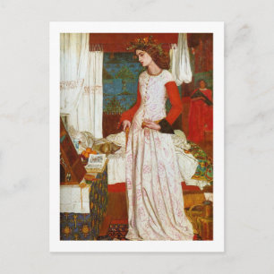 Postal William Morris - Reina Guinevere