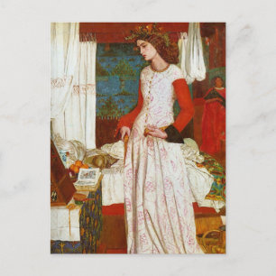 Postal William Morris - Reina Guinevere